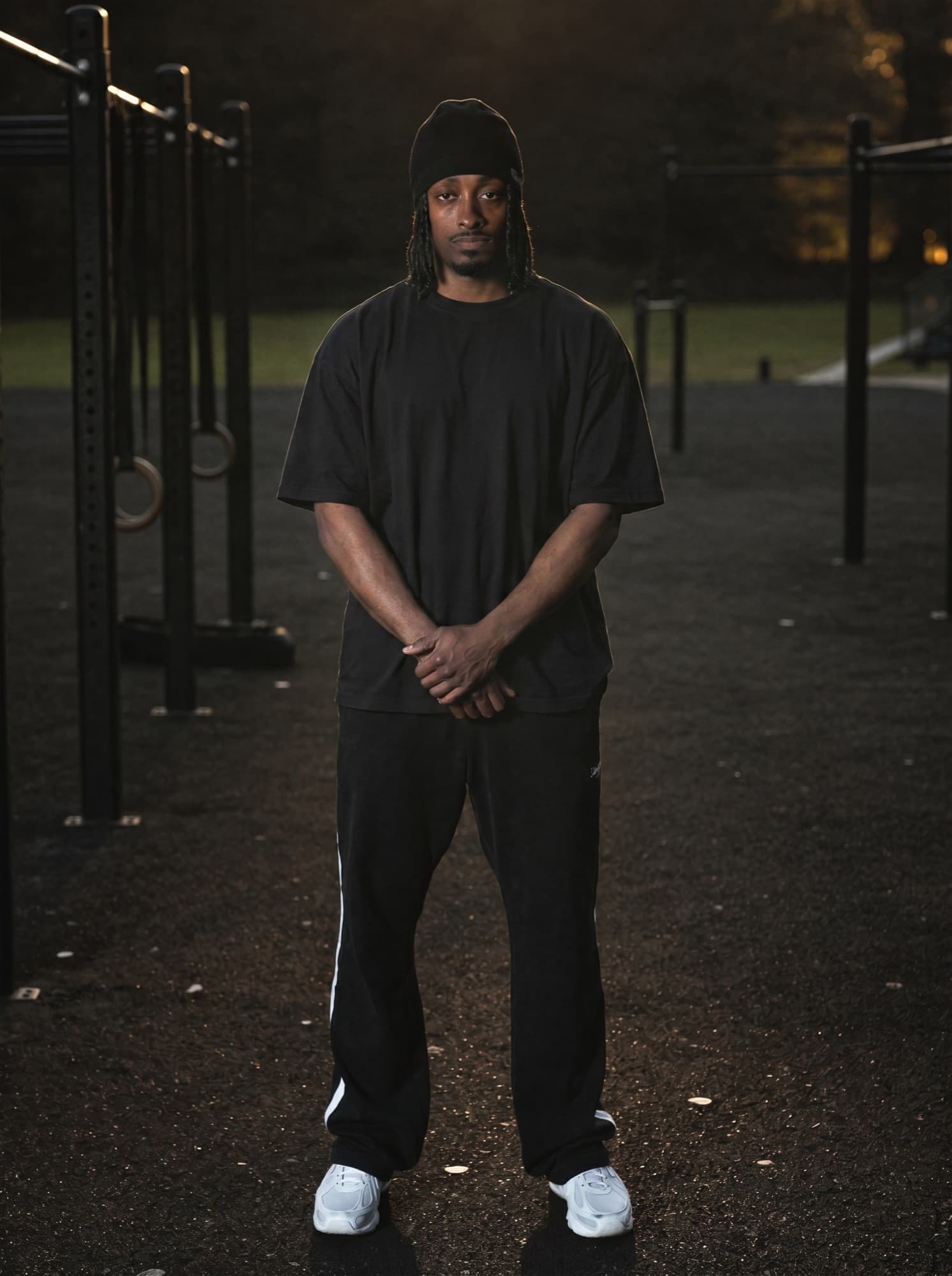 Zu at the calisthenics park