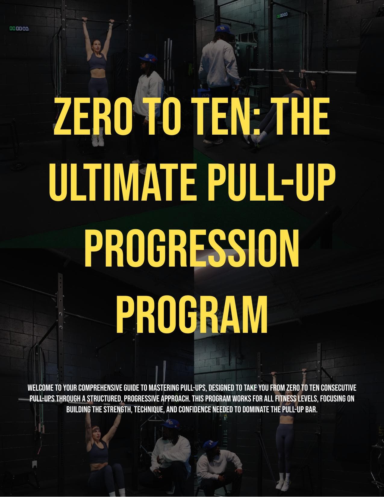 Zero to Ten: The Ultimate Pull-Up Progression Program program cover
